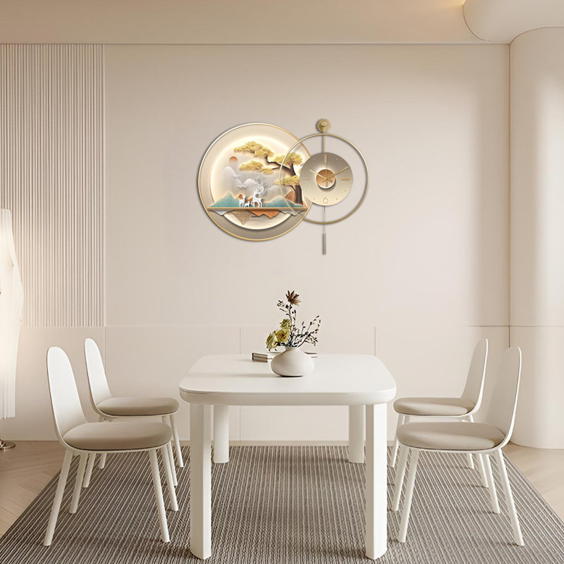 Aluminium Alloy Wall Clock