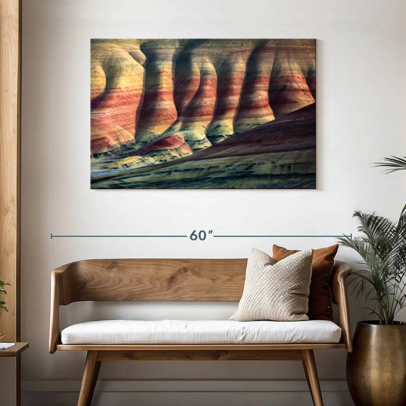 Alvord Painted Hills, H 30 po x l 45 po
