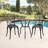 3-Piece Outdoor Rust-Resistant Cast Aluminum Patio Bistro Set-46253610