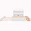 Lit plateforme pleine grandeur avec tablettes coulissantes-1931817648