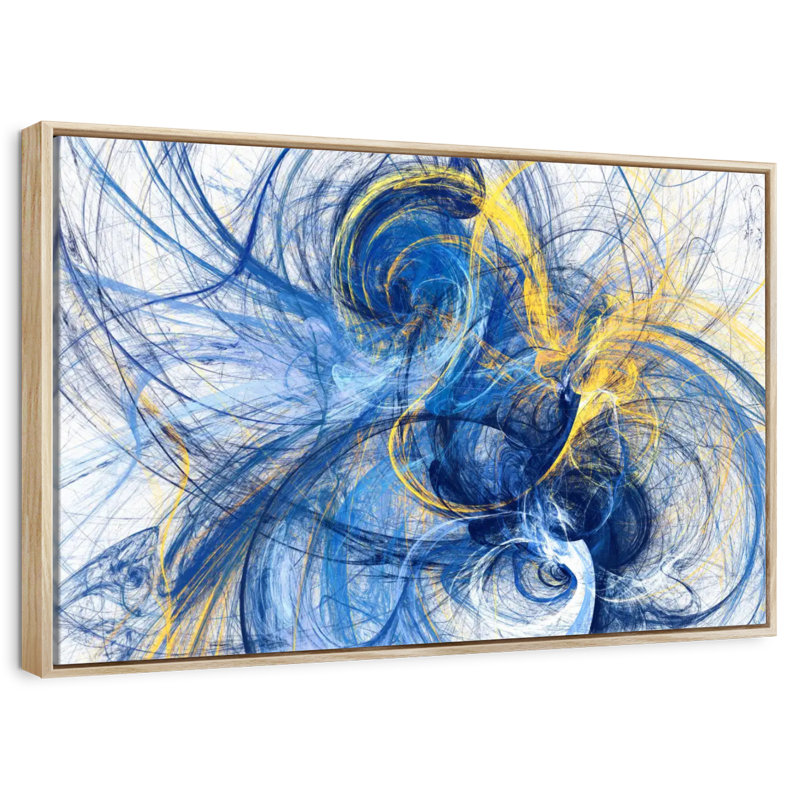 Bolan Prints, 25" X 17", Floating Frame Natural Wood