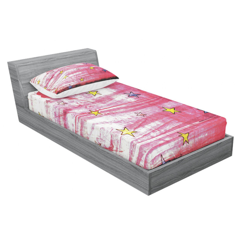 Microfiber Sheet Set, Twin XL Sheet Set with Fitted Sheet