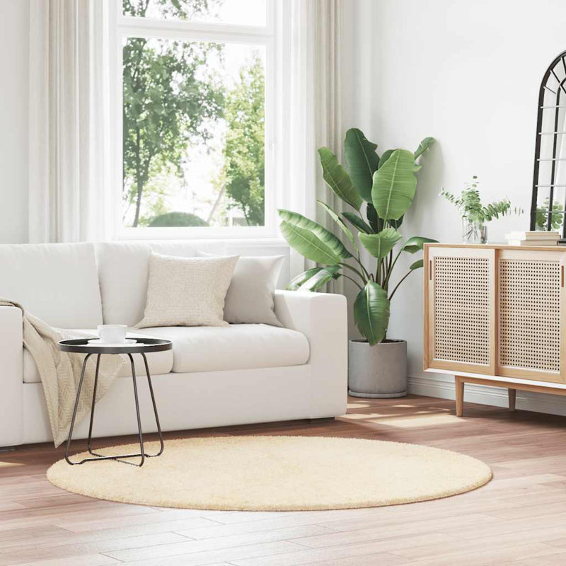 Solid Colour Area Rug, Round 160cm
