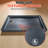 60" x 32" Single Threshold Alcove Shower Base with Left Drain, Integrated Flange and Low Profile Design-129241510-129241511