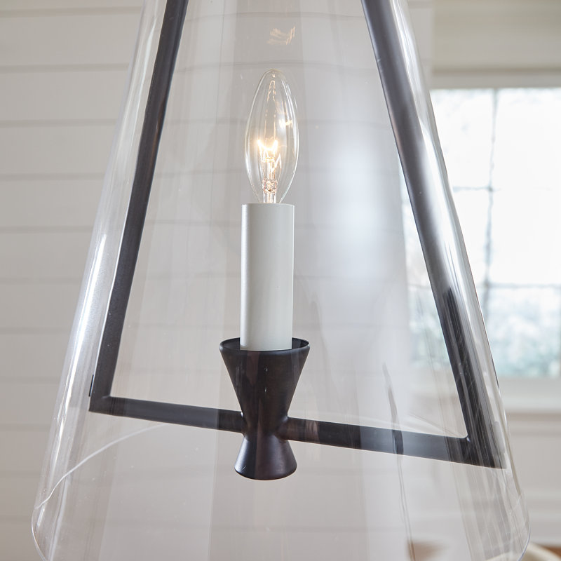 Keystone 1 - Light Pendant, 20.75" H x 11" W x 11" D