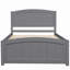 Lit plateforme simple avec tête de lit Falmouth-279690690
