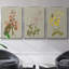 Botanical Array II - ensemble de 3 reproductions de photo sur toile-116332110-116332102