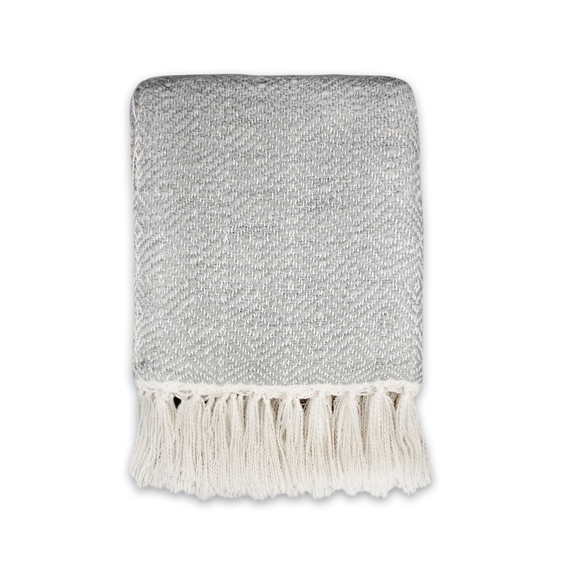 Antonito Throw Blanket, Grey
