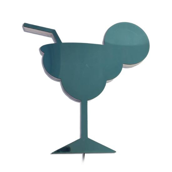 2D Cocktail Glass: Margarita