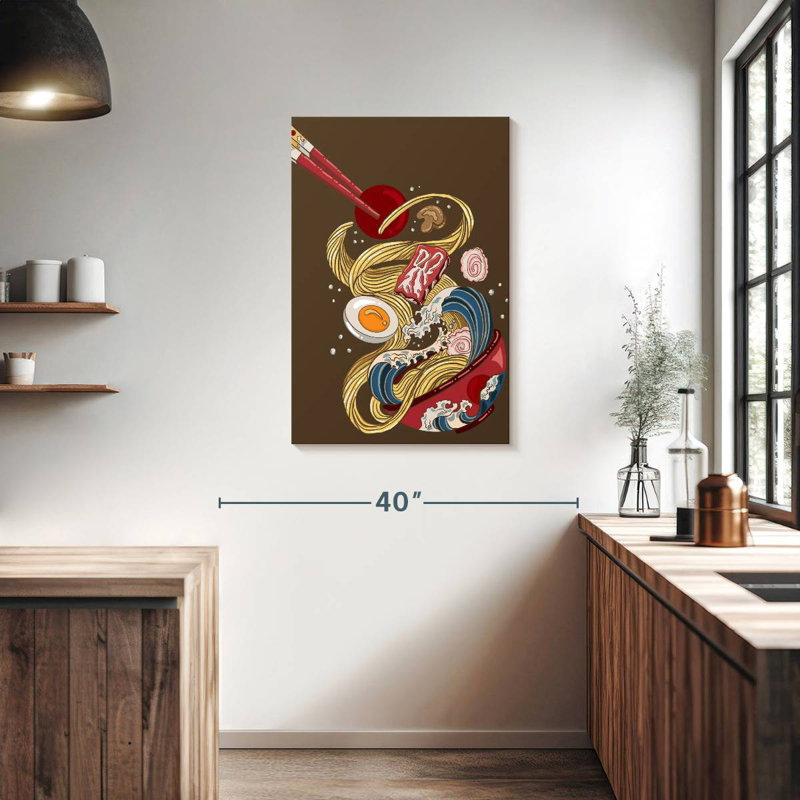 Ramen japonais Yarlin, H 36 po x l 24 po