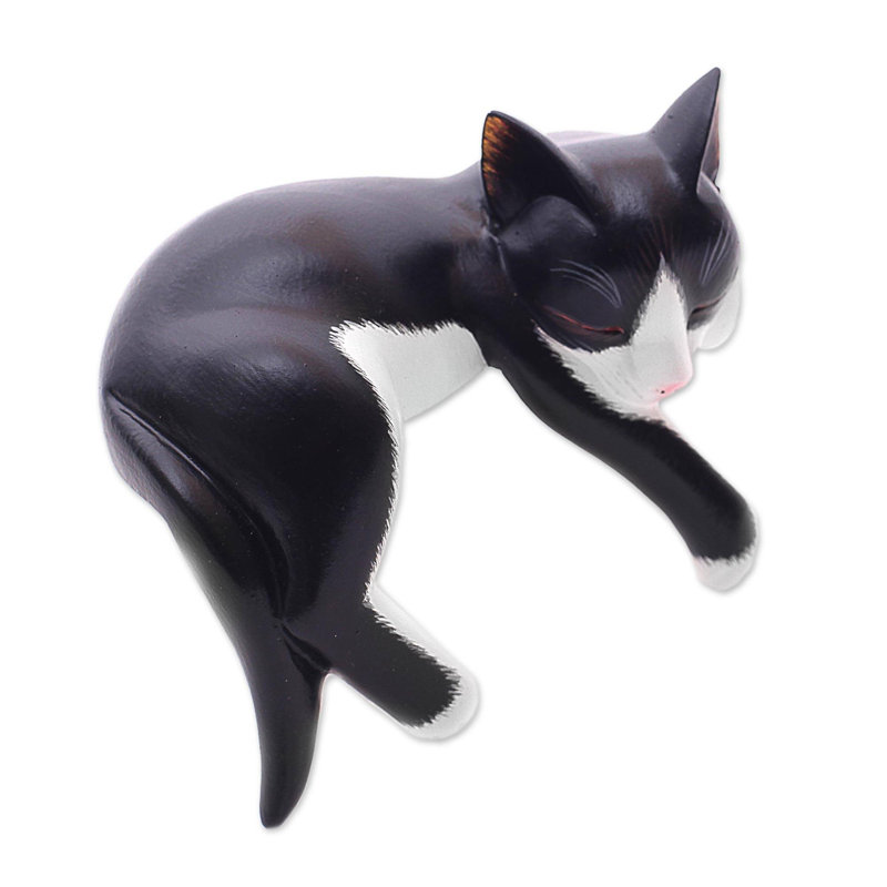 Gammaro Animals Figurines & Sculptures, Black/White