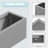 Durable Metal Rectangular Planter for All Environments and Various Plants-1451166949