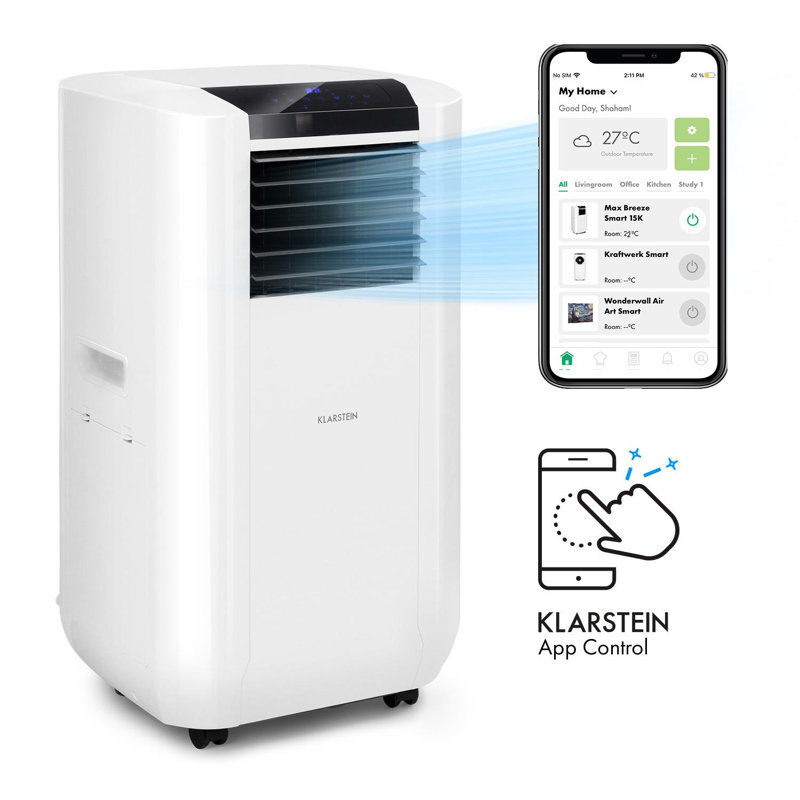 Max Breeze Smart 15000 BTU Air Conditioner, White
