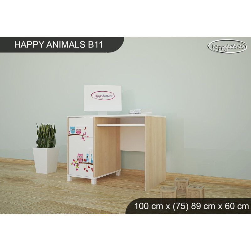 100cm Writing Desk, Oak