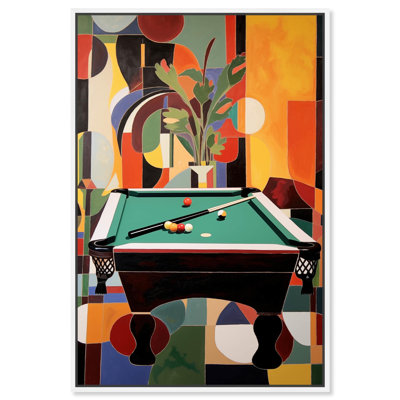Time for Pool Canvas Miami Inspired Art Prints by Art Remedy