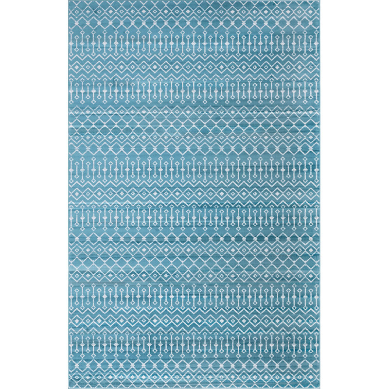 Aemtenan Abstract Indoor Rug, Rectangle 9' x 12'