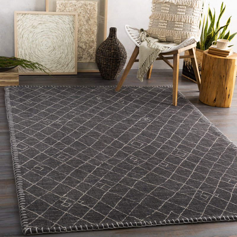Saajan Geometric Indoor Rug, Rectangle 6' x 9'
