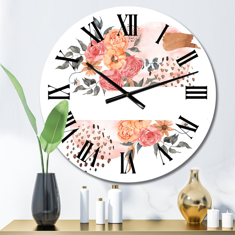 Horloge murale surdimensionnée, Moyen