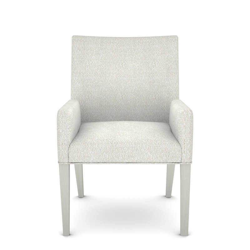 Axis Upholstered Armchair, Kenworth Pearl, Casa Blanca