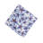 6 Organic Linen Napkins in Blue Harem