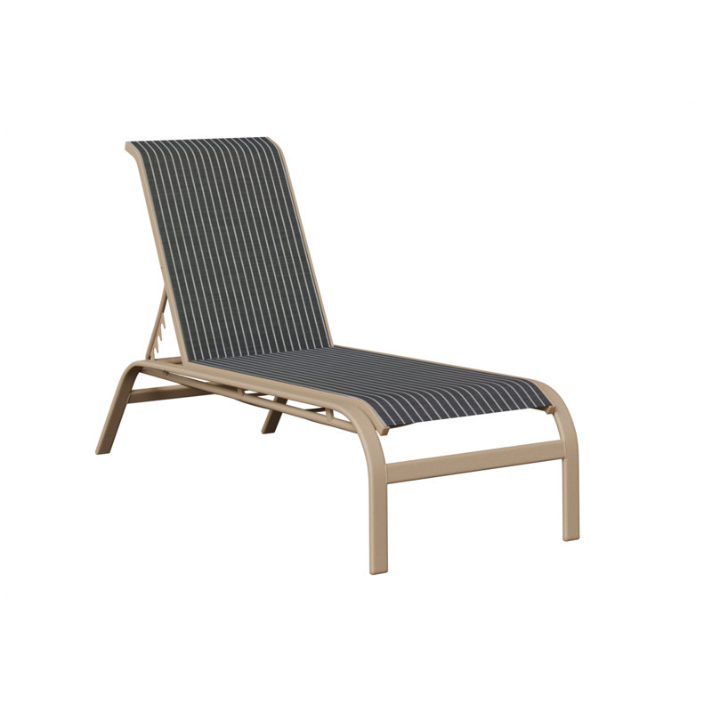 Méridienne en aluminium Coakley Sahara Speckle, Sahara moucheté