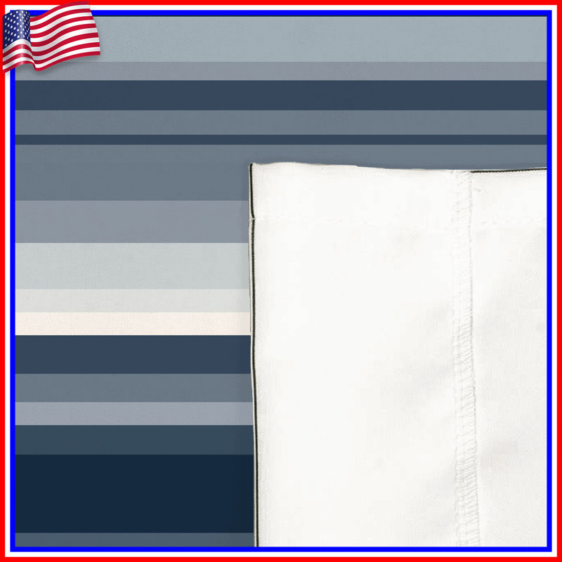 Striped Shower Curtain, 84" H x 70" W