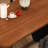 The solid wood dining table is simple yet elegant-1666185993