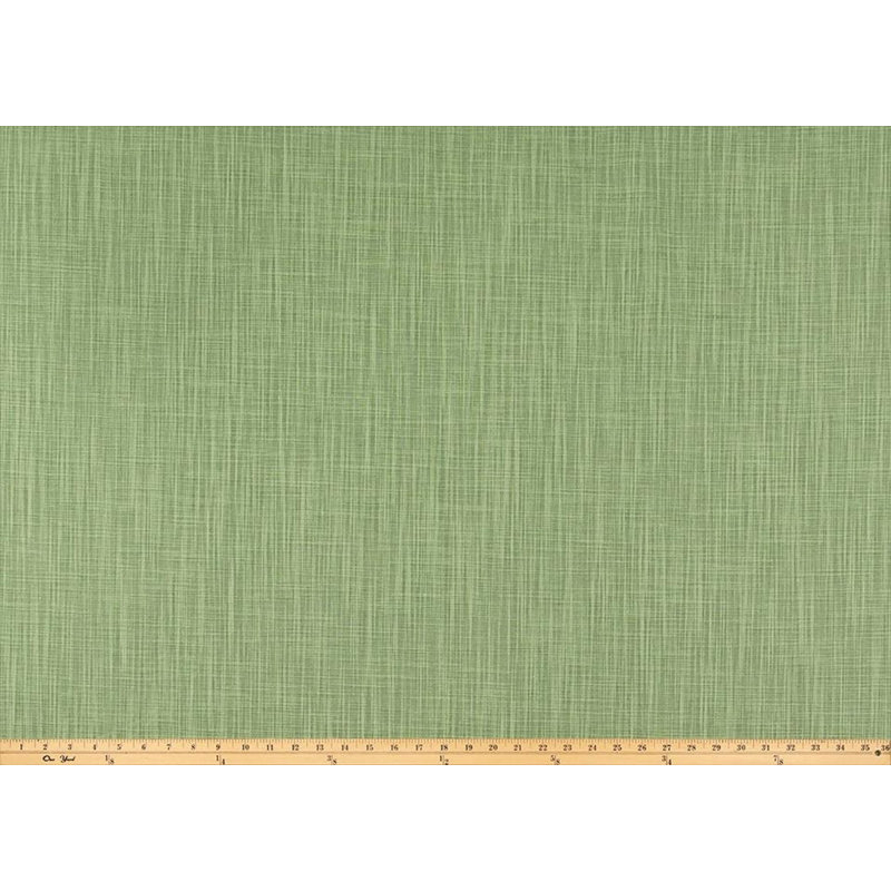Paire de rideaux en coton vert sauge, L 50 po x L 84 po, Vert sauge