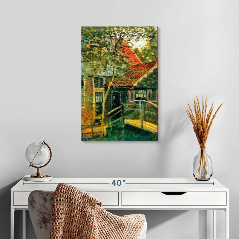Petit pont Lilie Zaandam, H 24 po x l 16 po