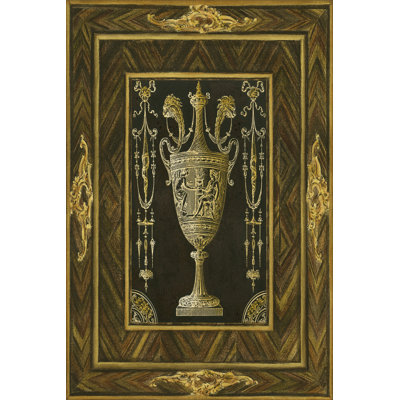 Inlay Study I - Wrapped Canvas Print