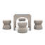 Table de jeu Tomlin Beige
