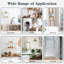 Armoire de salle de bain murale à miroir, armoire de salle de bain avec miroir et 6 tablettes ouvertes, armoire de salle de bain murale pour salle de bain-99529398