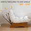 Fauteuil de salon ajustable, fauteuil lounge 3 positions, dossier réglable, fauteuil d'appoint capitonné-387332852