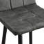 Anglers Upholstered Counter Stool with Metal Frame-1670941227