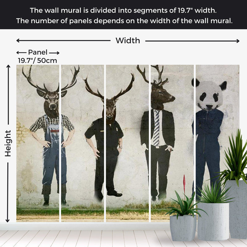 Wall Mural, 121" L x 157" W