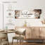 «Welcome To Our Home Typographie I», reproduction sur toile-1188045446