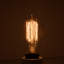 Ampoule incandescente 25 watts E12 candélabre, filament nostalgique ST15, lumière ambrée chaude 2200K, 35 lumens, intensité variable