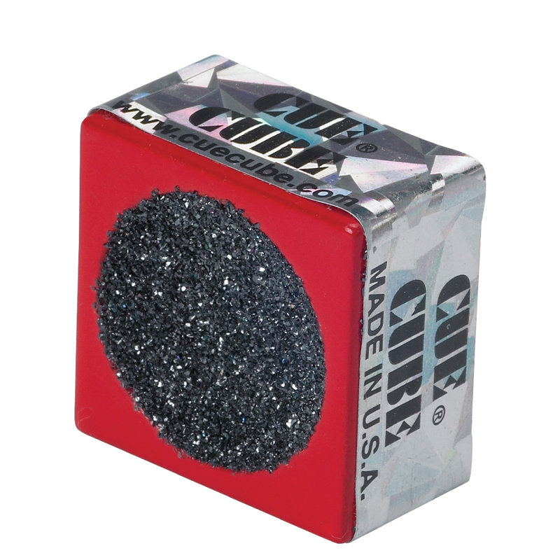 Cue Cube TTCCCOL1 Colored Pool Cue Tip Scuffing Cube - Nickel Radius