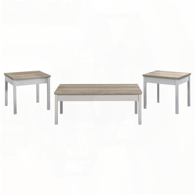 Ensemble de tables basses 3 pièces Quintara
