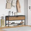 Ahzari Faux Leather Upholstered Storage Bench