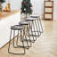 Ensemble de siège de selle en bois massif avec repose-pieds Alazia-412286919-412286971-412286969