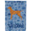 Caniche en polyester à 2 côtés 40 x 28 po standard welcome drapeau maison-957493020