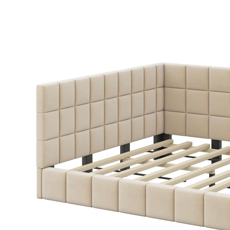Full Size Upholstered Daybed Bed