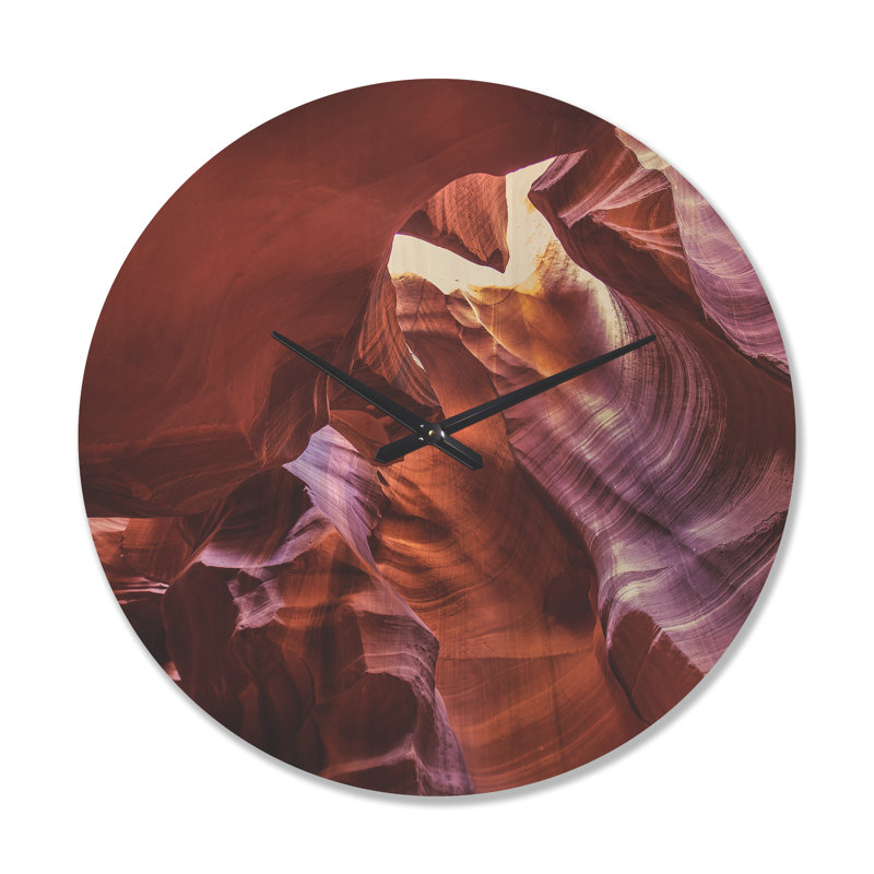 Lumière dans l'horloge murale Antelope Canyon, Très grand