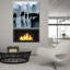  «Chicago Lakefront» par Coco Good, art mural en verre acrylique, 36 po x 36 po