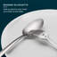 Ensemble de couverts 50 pièces TDA Series Table 12, ensemble d'ustensiles de cuisine en acier inoxydable, va au lave-vaisselle