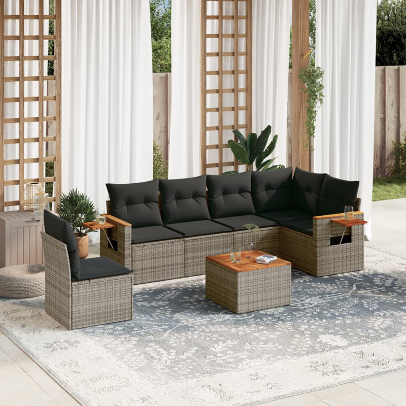 Ensemble de canapé de jardin Vidaxl