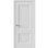 Porte intérieure | Blanc ESSENTIEL 1222 | Poignée simple à panneau régulier | Portes de salle de bain et de chambre à coucher