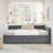 Full Size Upholstered Tufted Bed Frame With Two Drawers, Sofa Bed Frame With Comfortable Backrest And Armrests, Velvet-167982136