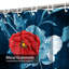 Rideau de douche Poppy Wild Rose Leaves-918571902